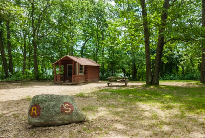 Visit Burlingame State Park, The Massive Family Campground In Rhode Island That’s The Size Of A Small Town
