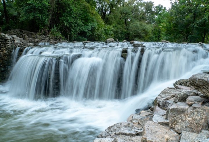 Plan A Visit To The Beautifully Blue Waterfall At Prairie Creek Park In Texas
