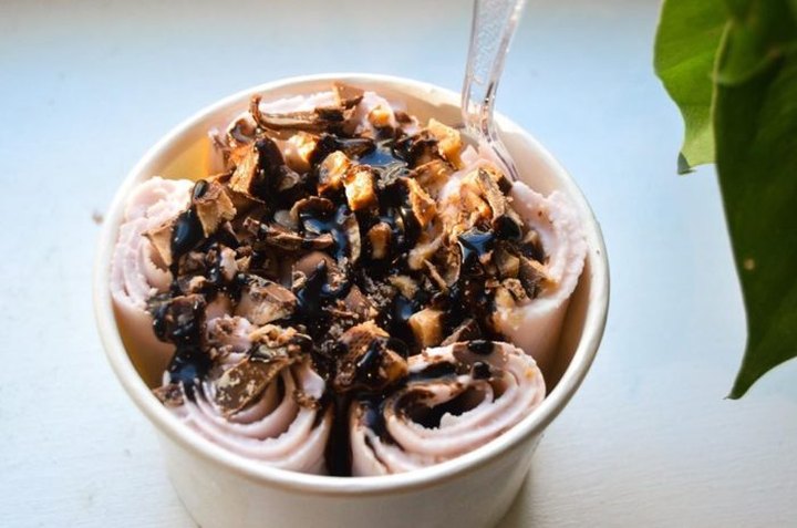 Rolled Ice Cream Is A Brand-New Sweet Treat You Need To Try At Rolled Cold Creamery Ice Cream In Pennsylvania