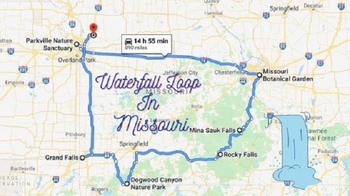 Missouri’s Scenic Waterfall Loop Will Take You To 7 Different Waterfalls