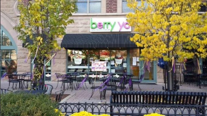 The Vibrant Decor And Scrumptious Desserts At Berry Yo Frozen Yogurt In Illinois Are What Summer Is All About