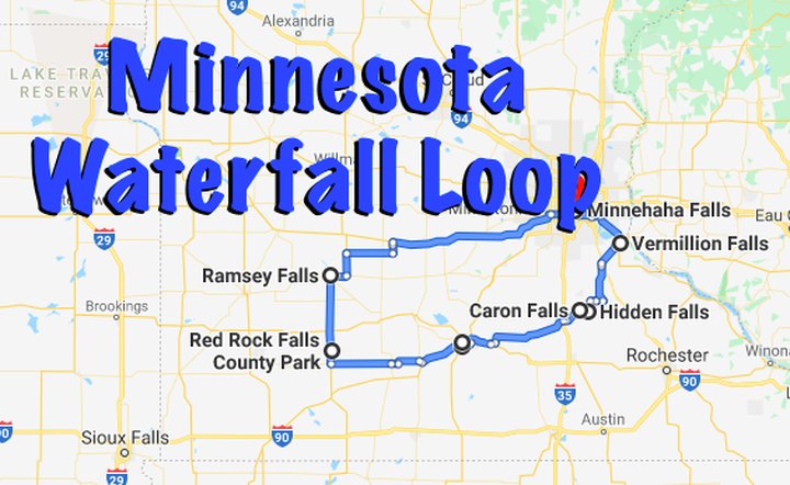 This Minnesota Waterfall Loop Will Take You To 8 Scenic Waterfalls
