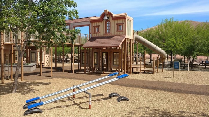 With A Themed Playground, Hiking Trails, And Scenic Views, Exploration Park In Nevada Is A Great Family Outing