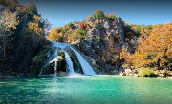 Plan A Visit To Turner Falls, Oklahoma's Beautifully Blue Waterfall