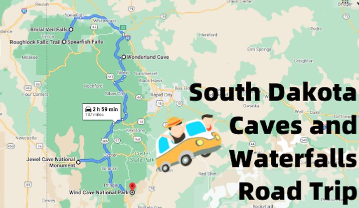 Take This Unforgettable Road Trip To Experience Some Of South Dakota's Most Impressive Caves And Waterfalls