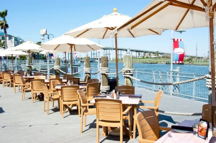 Flying Dutchman In Kemah, Texas Offers Open-Air Dining On The Bay