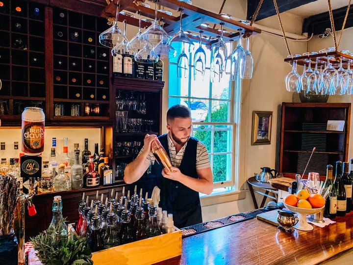 Sip Wine And Mingle With Ghosts At General Lewis Inn's Thistle Lounge, A Famous Haunted Bar In West Virginia
