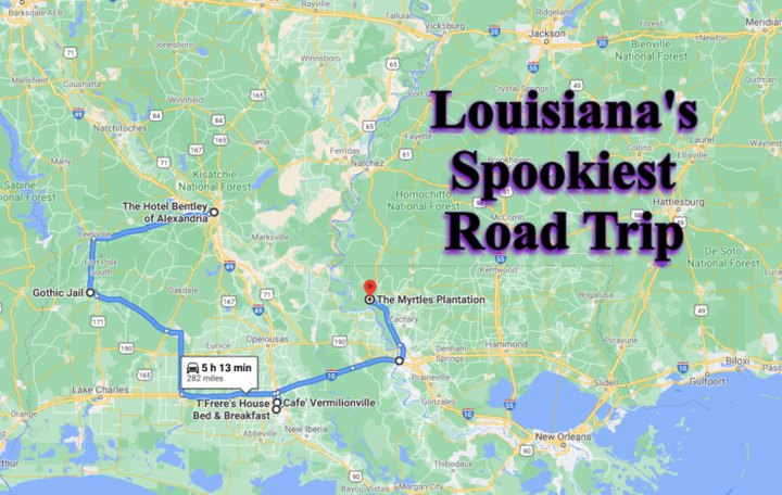 This Creepy Day Trip Through The Spookiest Places In Louisiana Is Perfect For Fall