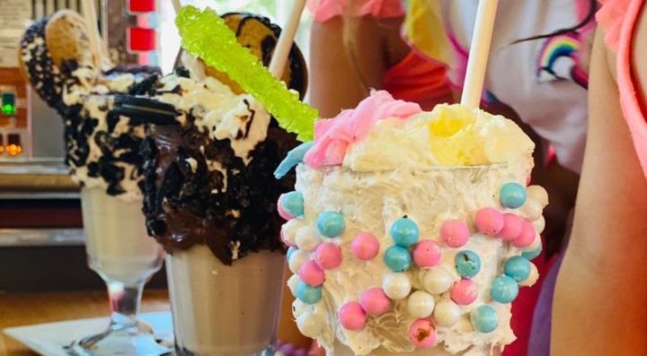 Some Of The Craziest Milkshakes In Maryland Can Be Found At EC Diner