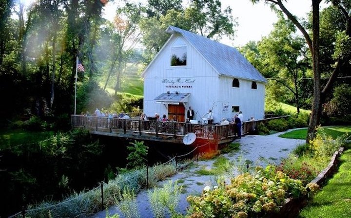 Housed In A 100-Year-Old Barn And Spanning A Creek, Whiskey Run Creek Winery In Nebraska Is A Gem