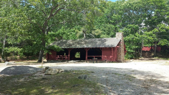 You'll Have A Front Row View Of Burlingame State Park, Rhode Island In This Cozy Cabin
