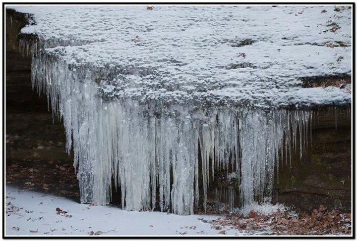 A Trip To Hickory Canyons Waterfall When Missouri Has Frozen Over Is Positively Surreal