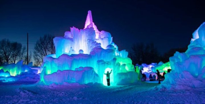 The LaBelle Lake Ice Palace In Idaho Is Positively Enchanting