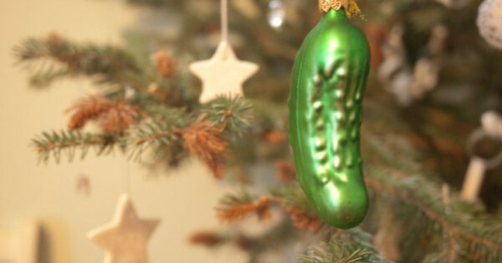 The Story Behind The Christmas Pickle And Why Everyone In Pittsburgh Has One On Their Tree