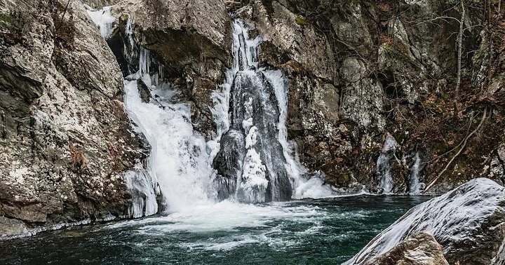 A Trip To Bash Bish Falls When Massachusetts Has Frozen Over Is Positively Surreal