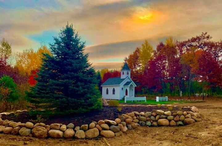 You Won't Find Another Place Like Angels Of The Prairie, A Beautiful Country Chapel In Rural Minnesota