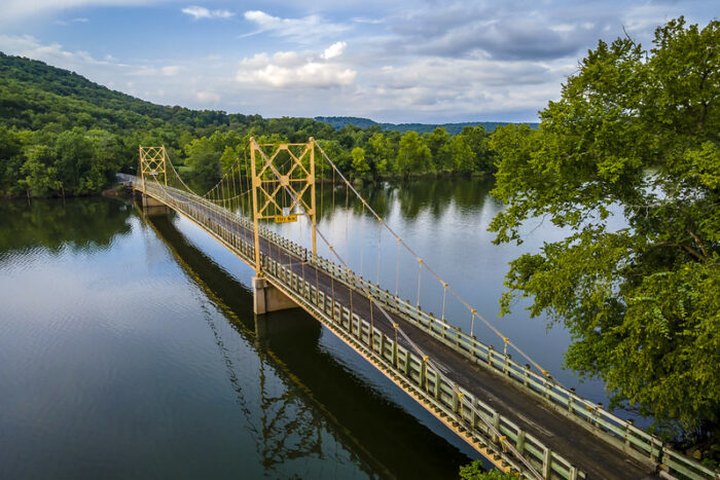 The Little Golden Gate Is A Remarkable Bridge In Arkansas That Everyone Should Visit At Least Once
