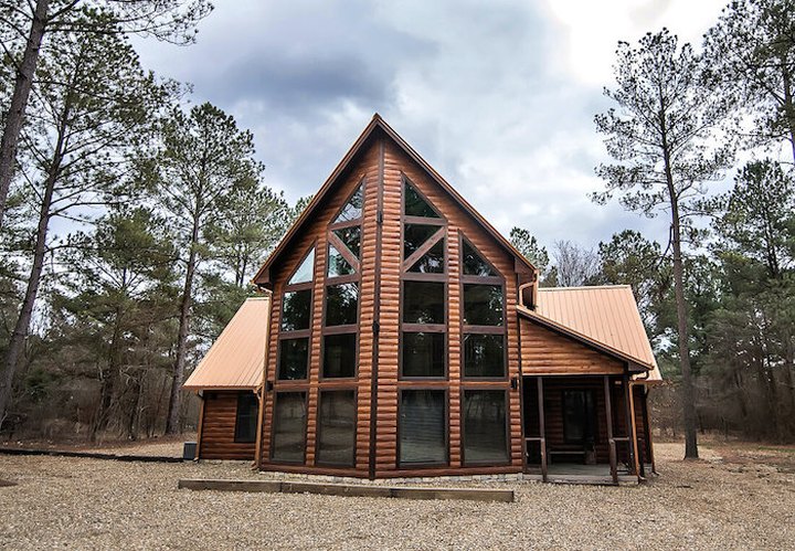 You'll Have A Front Row View Of The Oklahoma Woods In These Cozy Cabins