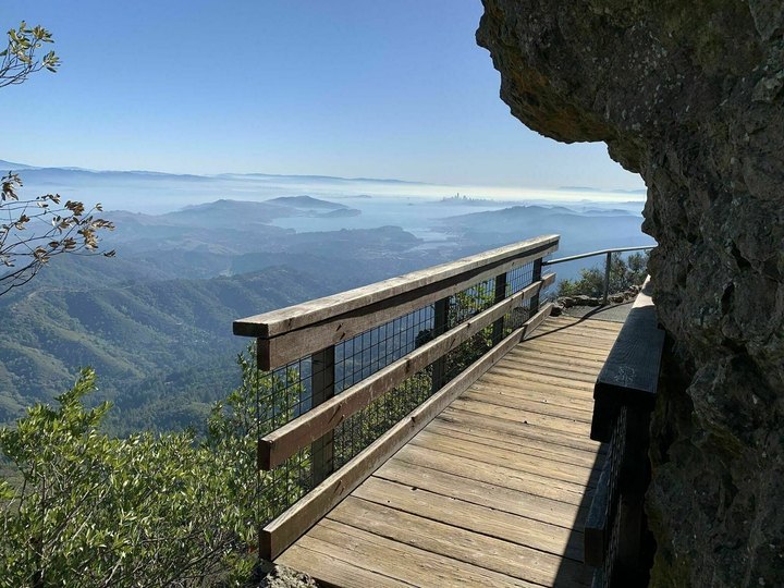 There Are Endless Scenic Views Along The Trail At Mount Tamalpais State Park In Northern California