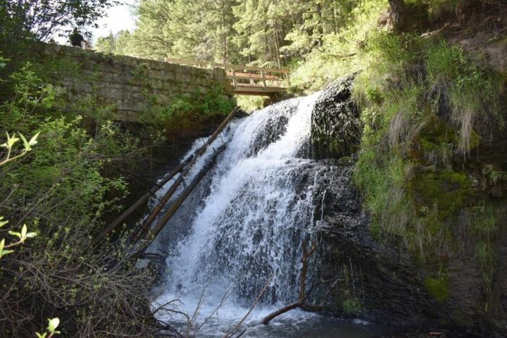 This Easy, 2.5-Mile Trail Leads To Webster's Dam, One Of Idaho's Most Underrated Waterfalls