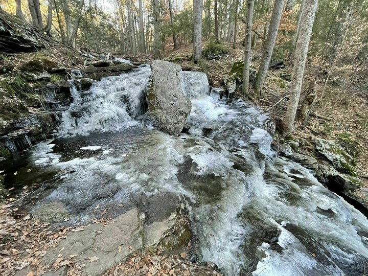 The Gorgeous 3.2-Mile Hike In Connecticut's Salmon River State Forest That Will Lead You Past A Waterfall and Pond
