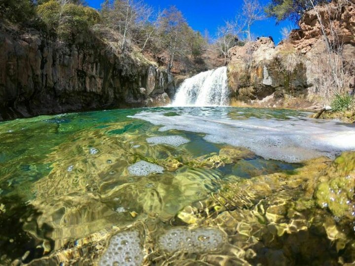Hike To An Emerald Lagoon On The Easy Fossil Creek Waterfall Trail In Arizona