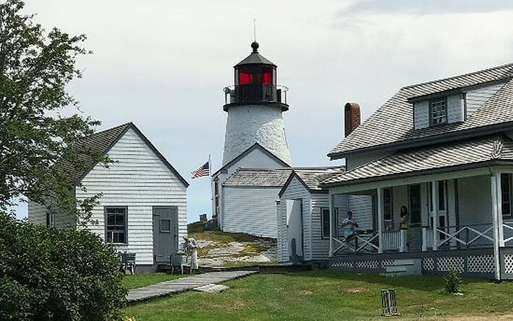 Standing For 200 Years On The Coast Of Maine, Burnt Island Lighthouse Is Quaint And Historic
