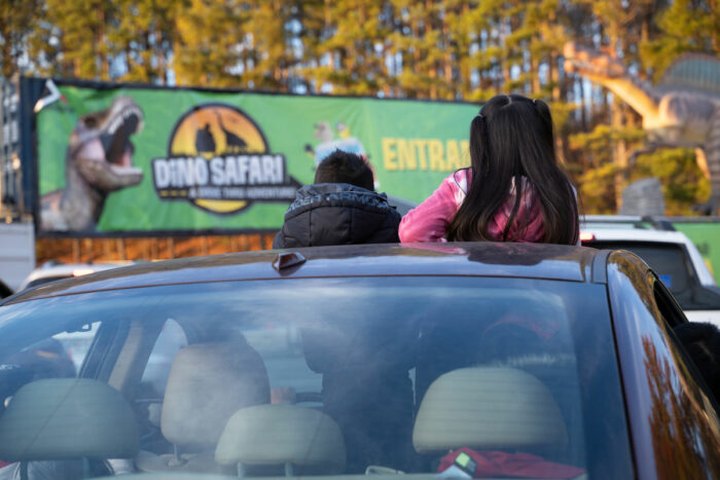 Dino Safari, A Drive-Thru Dinosaur Adventure, Is Coming To Wisconsin