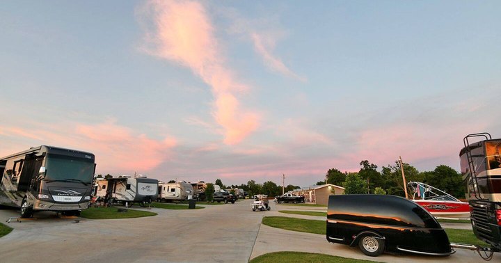 Enjoy The Newest Luxury RV Park On Grand Lake At Monkey Island RV Resort In Oklahoma