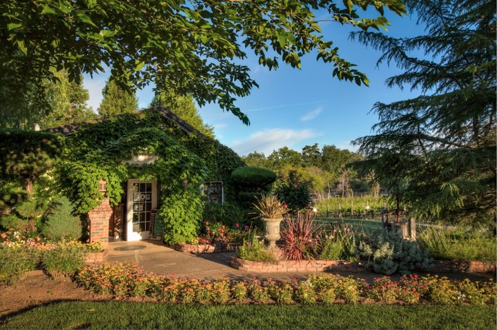 Visit Mt. Vernon Winery In Northern California Where The Tasting Room Is Surrounded By Lush Gardens