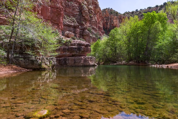 You'll Want To Spend The Entire Day At The Gorgeous Natural Pool On Arizona's Parsons Trail