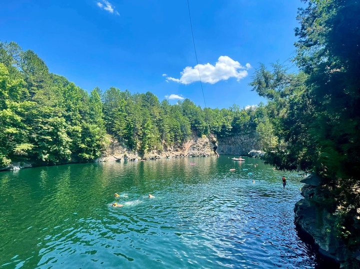 The Quarry At Carrigan Farms In North Carolina Is Spring-Fed Fun For The Whole Family