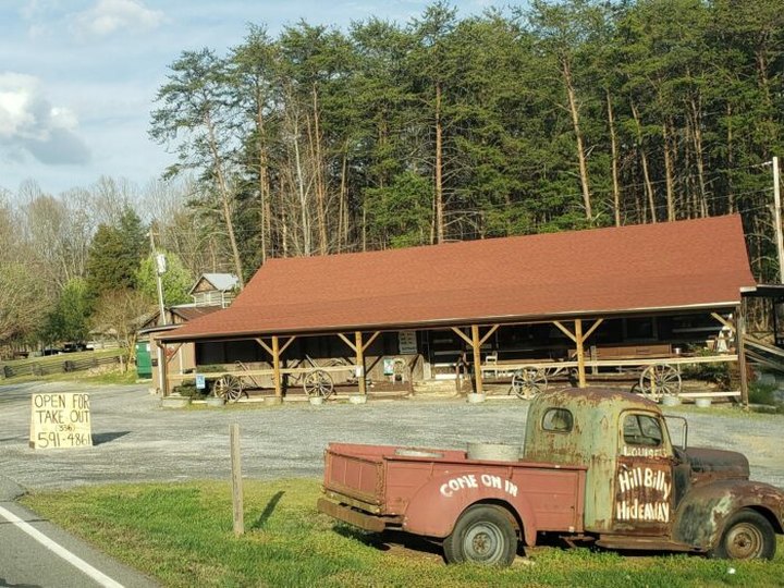 You’ll Be Transported To Southern Dining At the Hillbilly Hideaway in North Carolina
