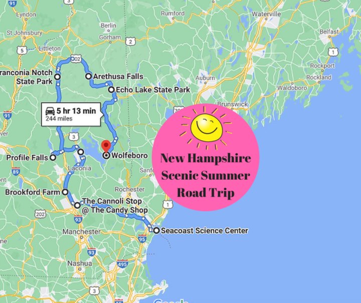 Drive To 9 Incredible Summer Spots Throughout New Hampshire On This Scenic Weekend Road Trip