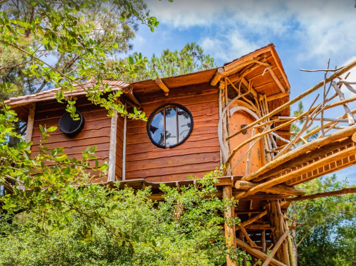 Experience A Fairytale Come To Life When You Stay At The Hobbit-Themed Treehouse In Texas