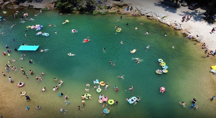Cool Off This Summer At The Best Swimming Hole In Oklahoma, Blue Hole Park