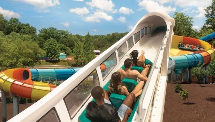 The Largest Water Park In Virginia, Water Country USA Features Nearly A Mile Of Waterslides