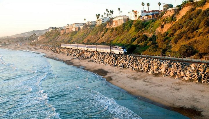 The Moonlit Train Ride Aboard The Amtrak Pacific Surfliner In SoCal Will Give You An Evening To Remember