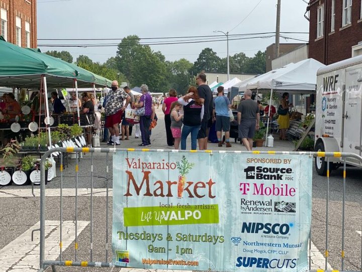Shop For Fresh, Locally-Sourced Fruits, Veggies, And More At The Valparaiso Outdoor Market In Indiana