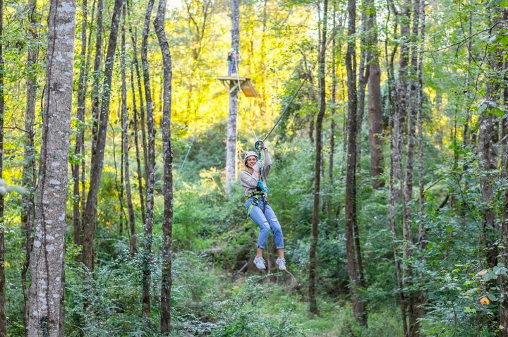 Try Zip Lining, An Obstacle Course, And More All At This One Park Near New Orleans