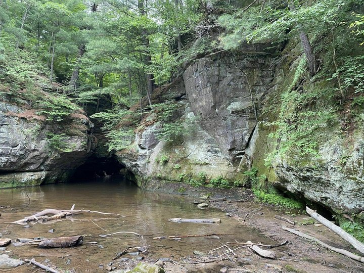 This One-Mile Trail In Wisconsin Leads To Hidden Waterfalls And A Waterfall Swimming Hole