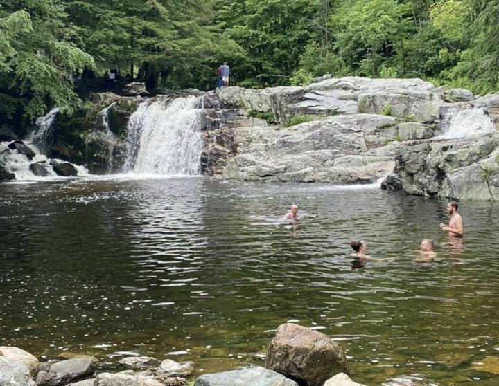 This 1-Mile Trail In Vermont Leads To A Waterfall And A Swimming Hole