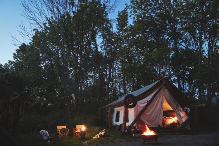 Firelight Camps Is A Unique Dog-Friendly Destination In New York Perfect For An Outdoor Adventure