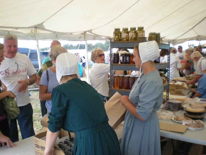 People Travel From All Over The State To Attend The Amish School Auction, Crafts & Antique Show In Oklahoma