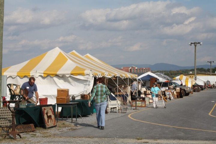 People Travel From All Over The State To Attend The Fishersville Antiques Expo In Virginia