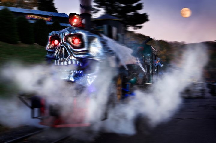 Visit The Haunted House, Freaky Forest, Creepy Carnival, And Ride The Ghost Train At Tweetsie Railroad This Fall In North Carolina