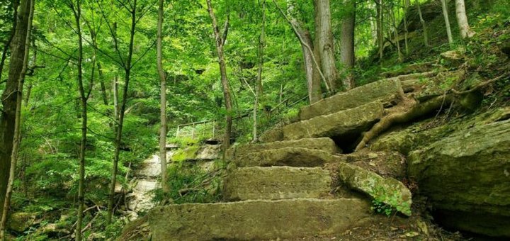 You Have Until The End Of October To Conquer Indiana's Tunnel Falls Trail
