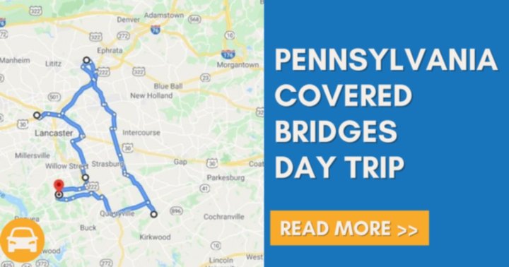 This Day Trip Takes You To 5 Of Pennsylvania's Covered Bridges And It’s Perfect For A Scenic Drive