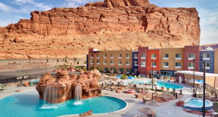 Cool Off Under A Waterfall At This Utah Hotel
