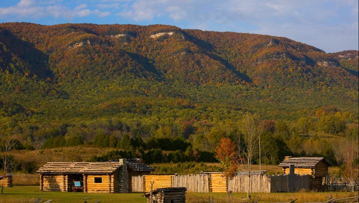 Take In The Incredible Fall Colors At Wilderness Road State Park, An Underrated Virginia Gem